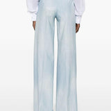 Pantaloni in twill D466P308EMY S4612 ERMANNO SCERVINO 