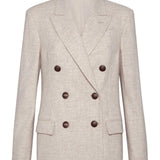 Giacca in flanella twill MB1627054 C012 BRUNELLO CUCINELLI 