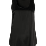 Top in raso di seta M0C59E0600 C101 BRUNELLO CUCINELLI 