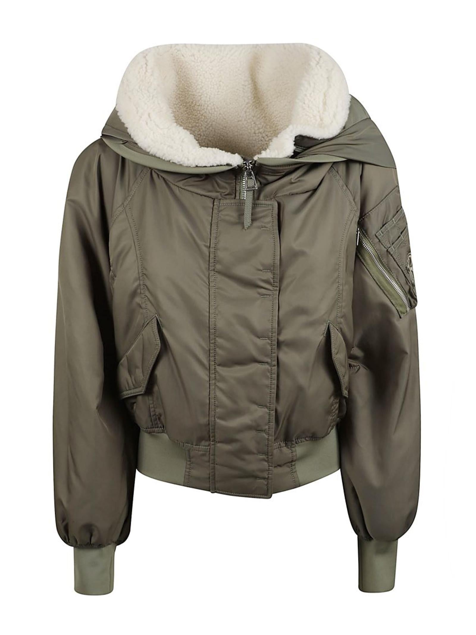Bomber con cappuccio D470B303SHDGT 80521 ERMANNO SCERVINO 