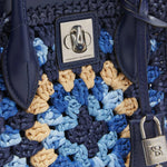 Borsa min shopping con logo inciso D463S352FMRDM B4623 ERMANNO SCERVINO 