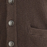 Cardigan scollo sciallato MNI708606 C2559 BRUNELLO CUCINELLI 