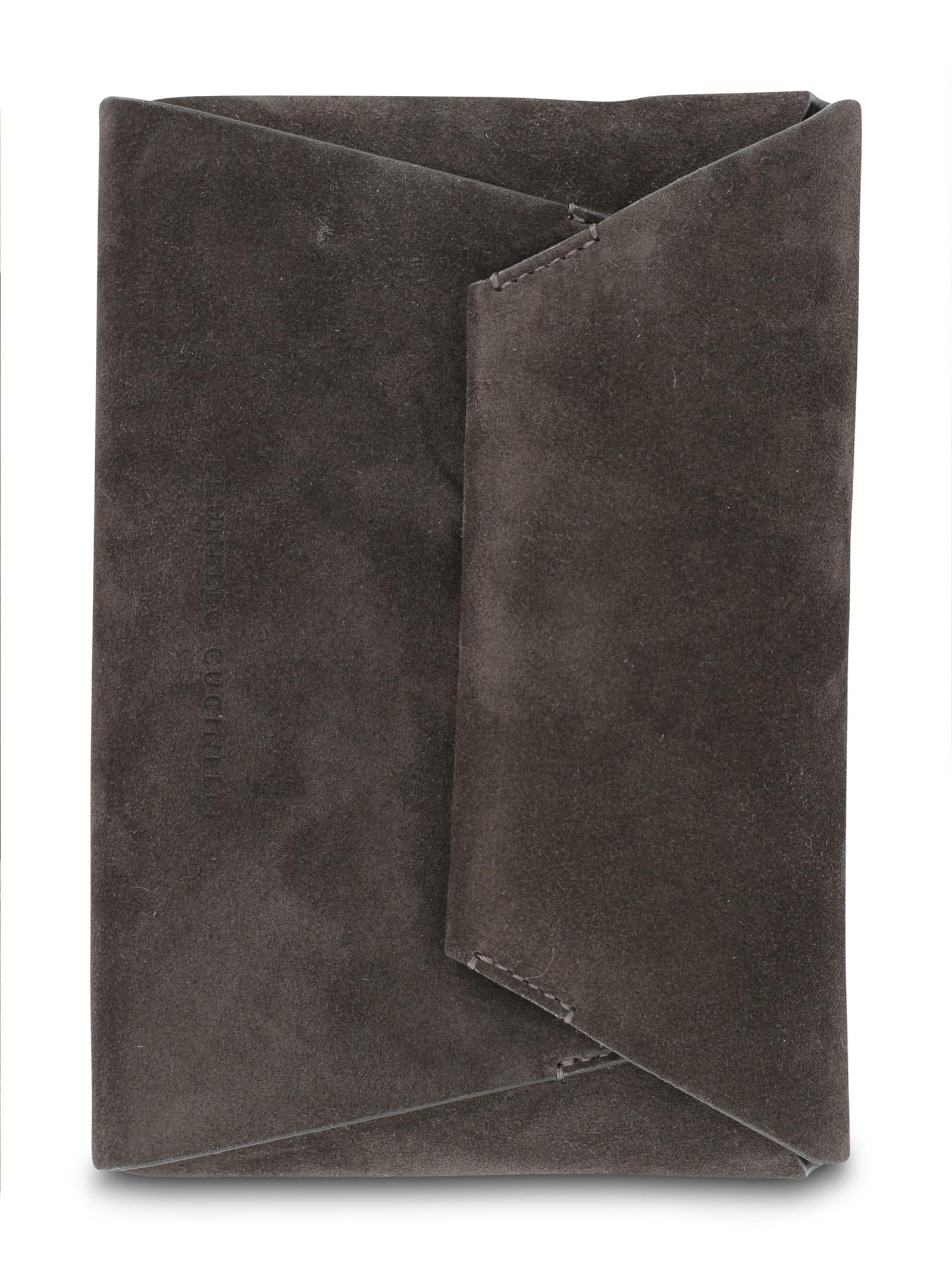 Pochette in camoscio MWDLD2722 C7284 BRUNELLO CUCINELLI 