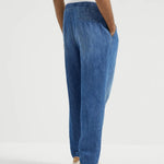 Pantalone leisure fit denim M239PE1710 C1471 BRUNELLO CUCINELLI 