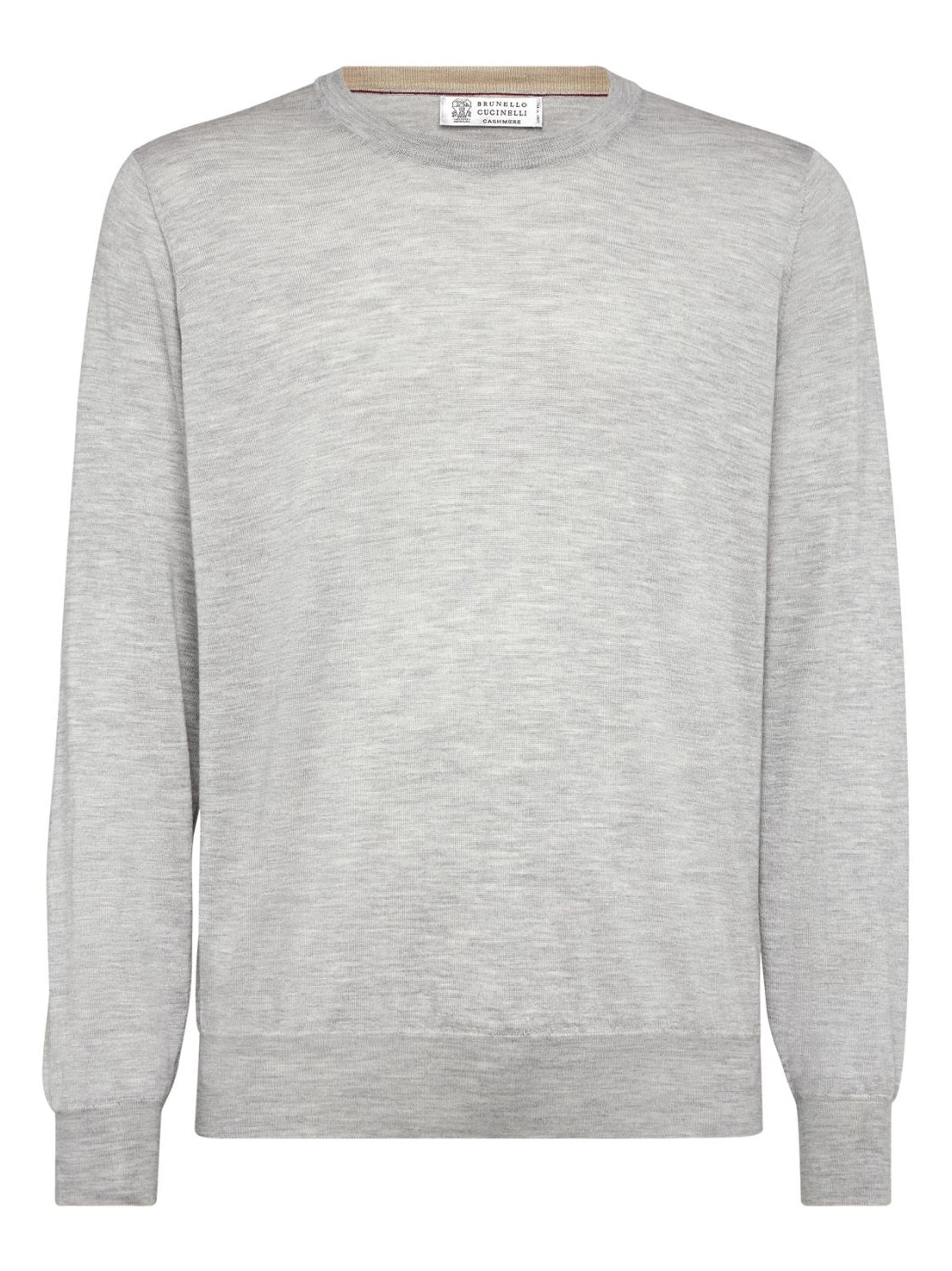 Pullover cashmere e seta M2300100 CD408 BRUNELLO CUCINELLI 