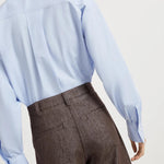 Pantaloni in denim con profilo lurex MB148P4022 C003 BRUNELLO CUCINELLI 