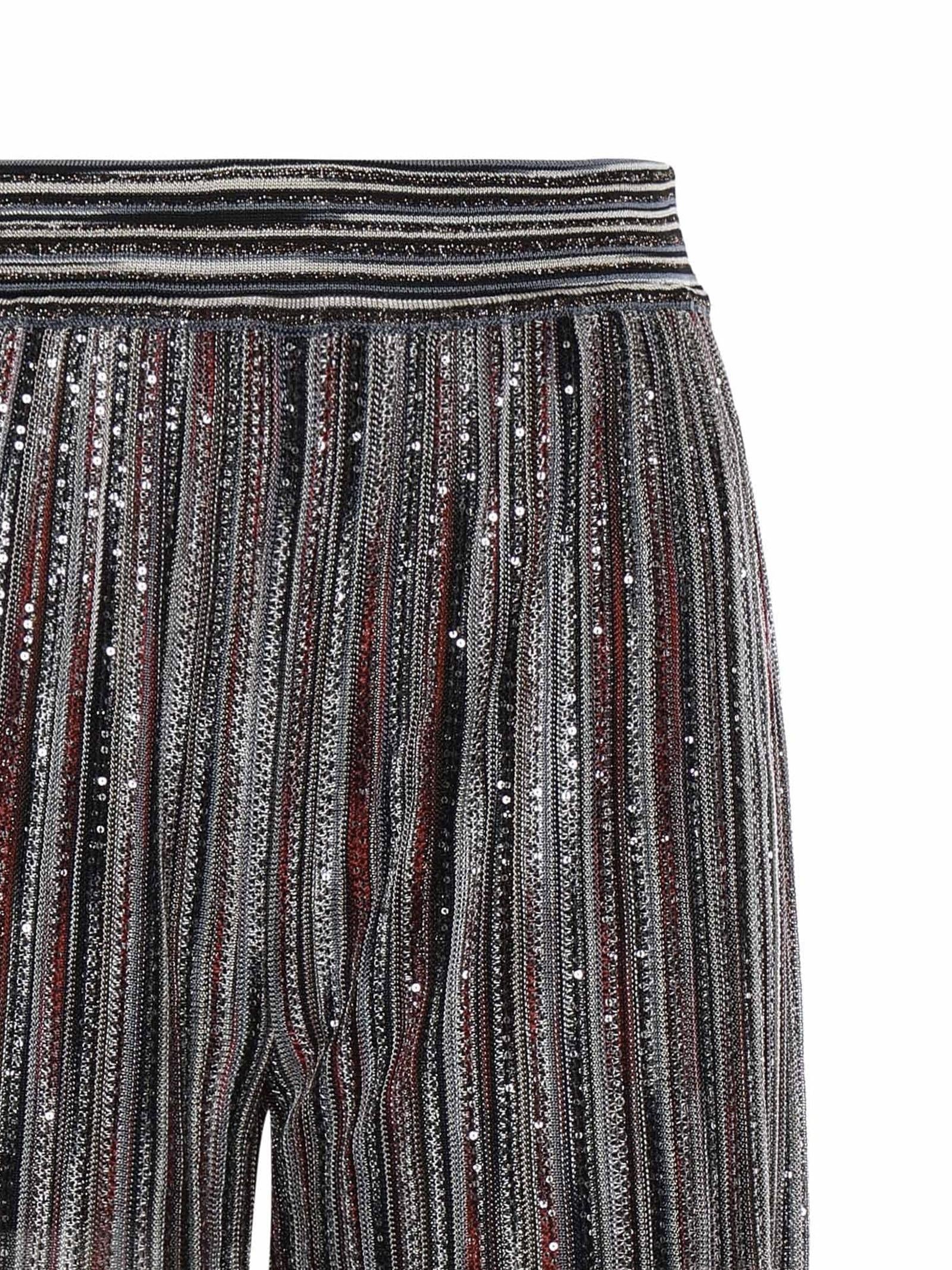 Pantaloni ampi DS26SI0NBK01H1 SMSMB MISSONI 