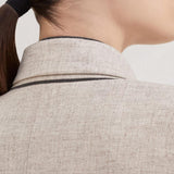 Giacca in flanella twill MB1627054 C012 BRUNELLO CUCINELLI 