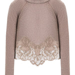Maglia cropped in cashmere D475M305APKFX M1507 ERMANNO SCERVINO 