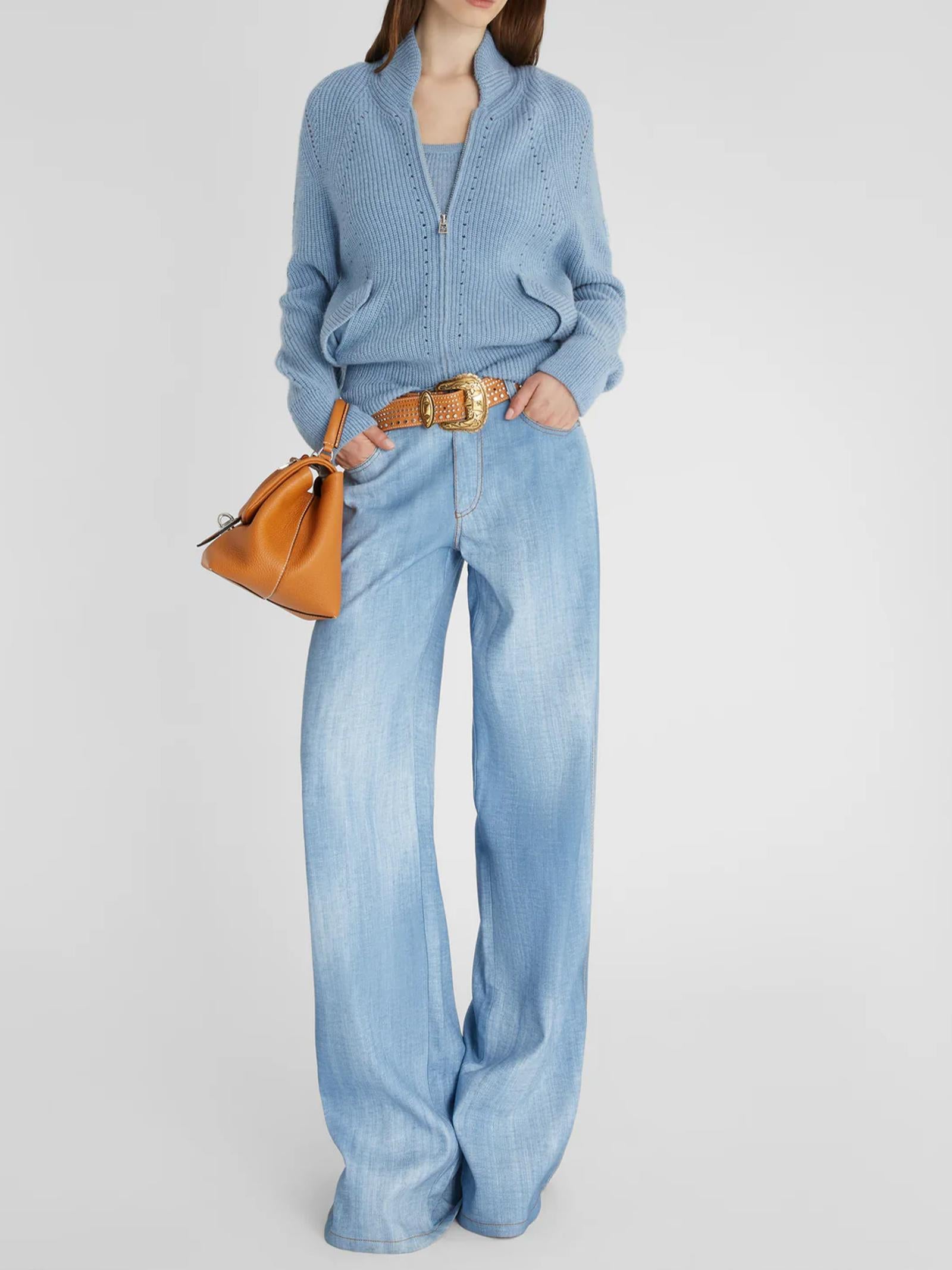 Bomber in cashmere D465D302LGNKM M4607 ERMANNO SCERVINO 