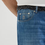 Pantalone denim cinque tasche ME645D3210 C1471 BRUNELLO CUCINELLI 