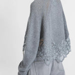 Maglia cropped in cashmere D475M305APKFX M2921 ERMANNO SCERVINO 