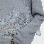 Maglia cropped in cashmere D475M305APKFX M2921 ERMANNO SCERVINO 