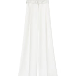 Pantaloni palazzo con cintura D466P304TEILM 14800 ERMANNO SCERVINO 