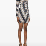 Abito corto scollo V DS26SG43BR015J S72RA MISSONI 