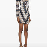 Abito corto scollo V DS26SG43BR015J S72RA MISSONI 