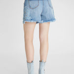 Shorts denim con pences D467P325IFKV 94037 ERMANNO SCERVINO 