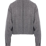 Camicia corta con strass D472K323CTZFY S4706 ERMANNO SCERVINO 