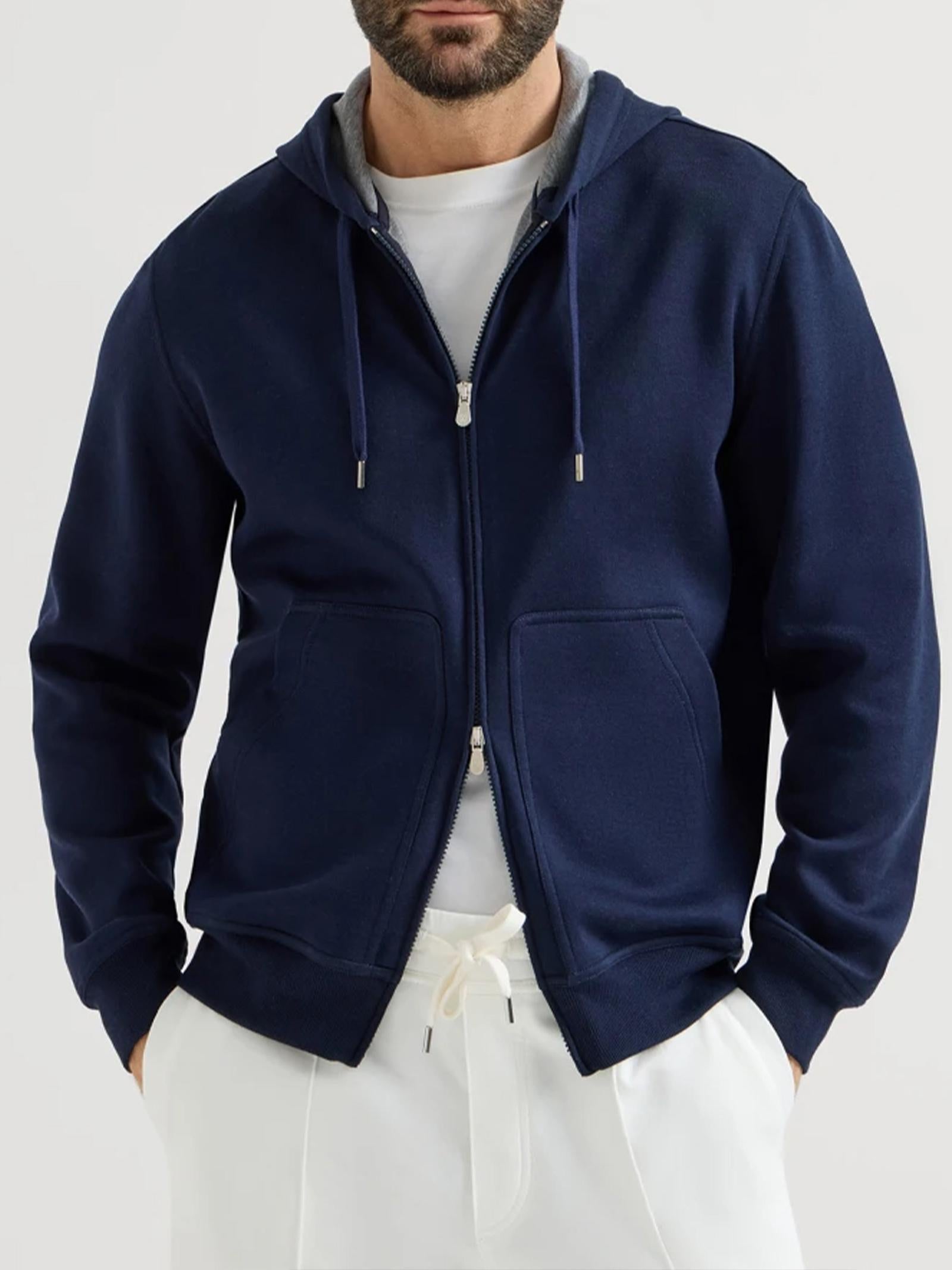 Topwear in felpa con cappuccio MM8319069G C1265 BRUNELLO CUCINELLI 