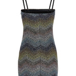 Mini abito CAPERDONI in lamé DS26SG2JBC0065 SMSNS MISSONI 