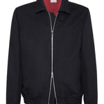 Bomber in flanella double MY4966379 CVR40 BRUNELLO CUCINELLI 