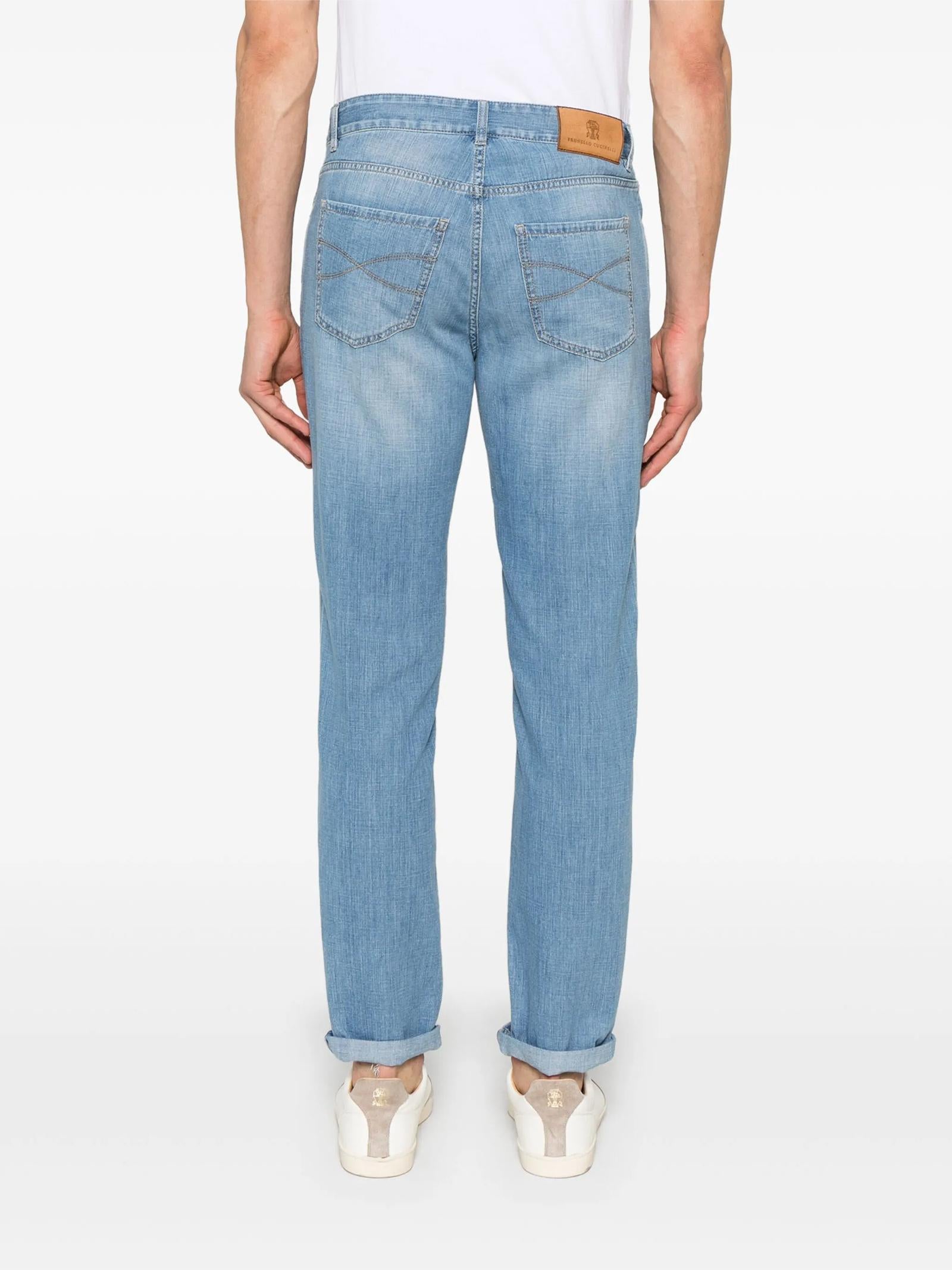 Pantalone denim cinque tasche ME645D3210 C1470 BRUNELLO CUCINELLI 