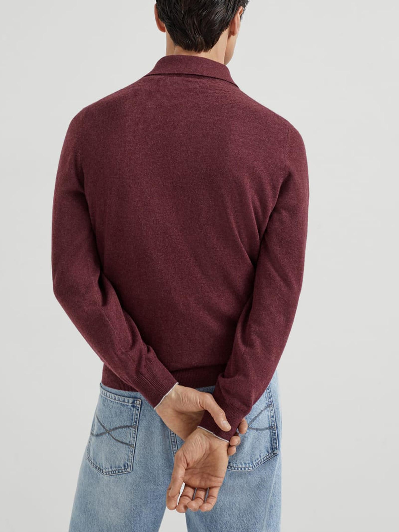 Polo in cashmere M2200295 CEG54 BRUNELLO CUCINELLI 