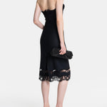 Abito senza maniche in pizzo D472Q318WHB 95708 ERMANNO SCERVINO 
