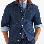 Giubbino in denim MH2636914 COH51 BRUNELLO CUCINELLI 