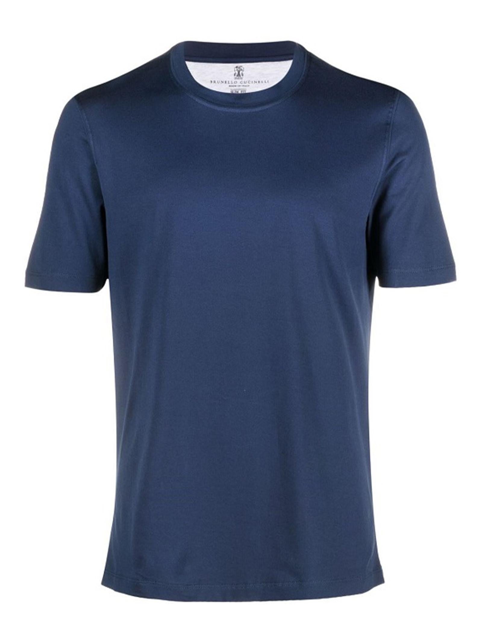 T-shirt girocollo M0T611308 C9695 BRUNELLO CUCINELLI 