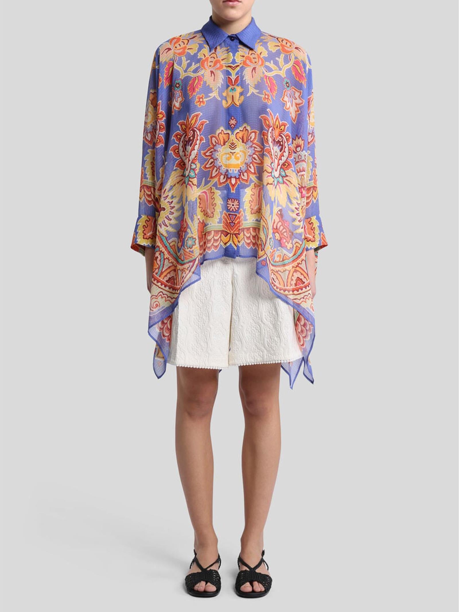 Poncho-Camicia WRPA0031AKA24 X0880 ETRO 