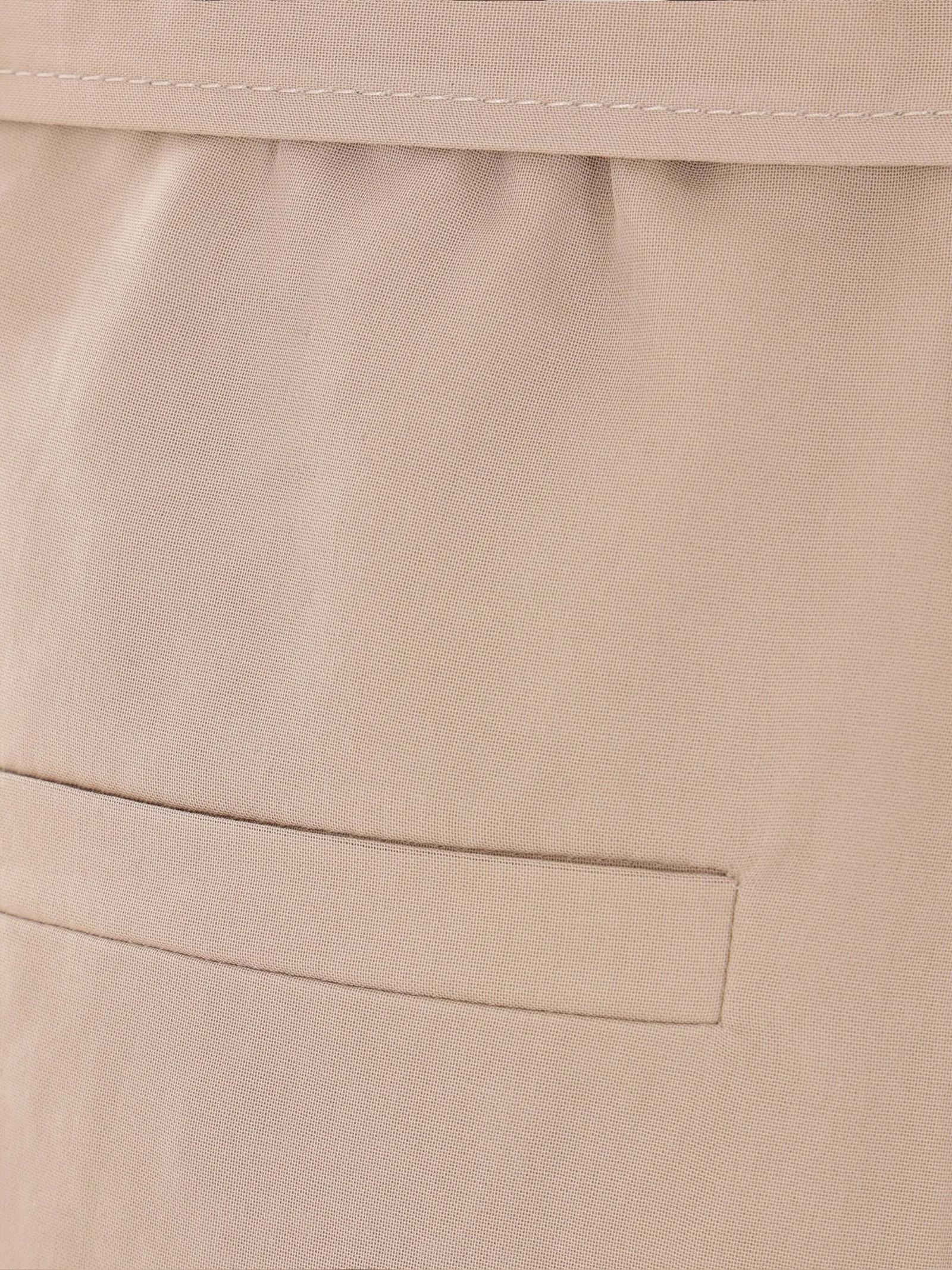 Pantaloni in organza di cotone con cintura MH911P8862 C8690 BRUNELLO CUCINELLI 