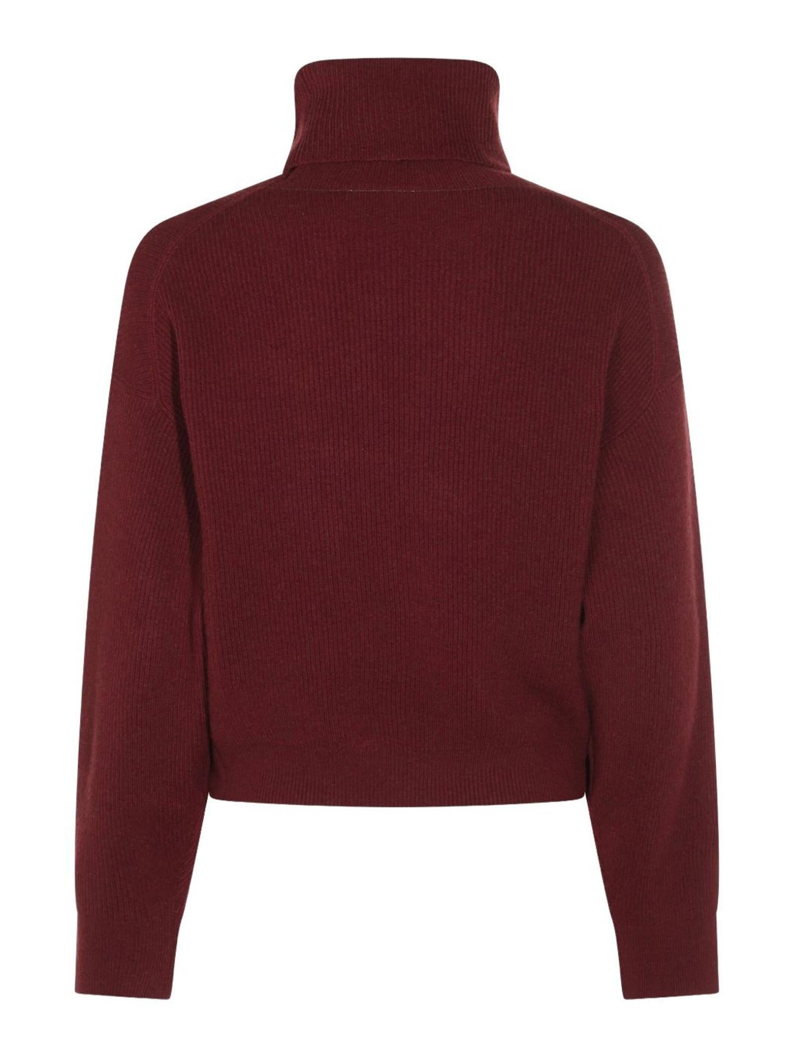 Maglione collo alto con monile M16129313 C9663 BRUNELLO CUCINELLI 