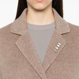 Cappotto lungo misto lana D476D301CBNHO M4703 ERMANNO SCERVINO 