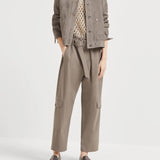 Maglia girocollo traforata MEA338200 C9545 BRUNELLO CUCINELLI 