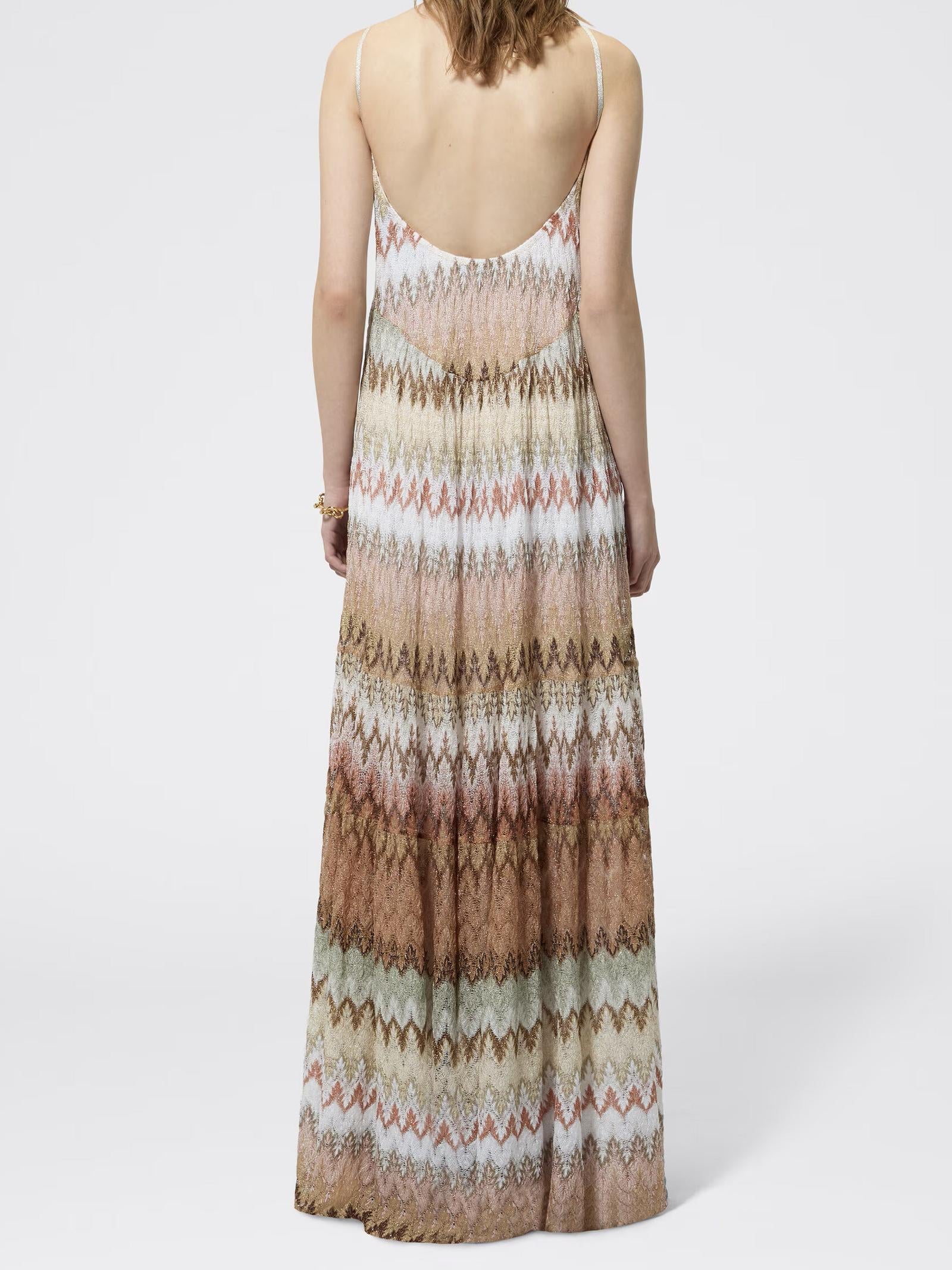 Abito lungo in pizzo DS26SG3IBR015I SMSPJ MISSONI 