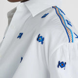 Camicia in cotone D462K345BQP 10601 ERMANNO SCERVINO 