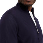 Cardigan con zip M2300106 CW425 BRUNELLO CUCINELLI 