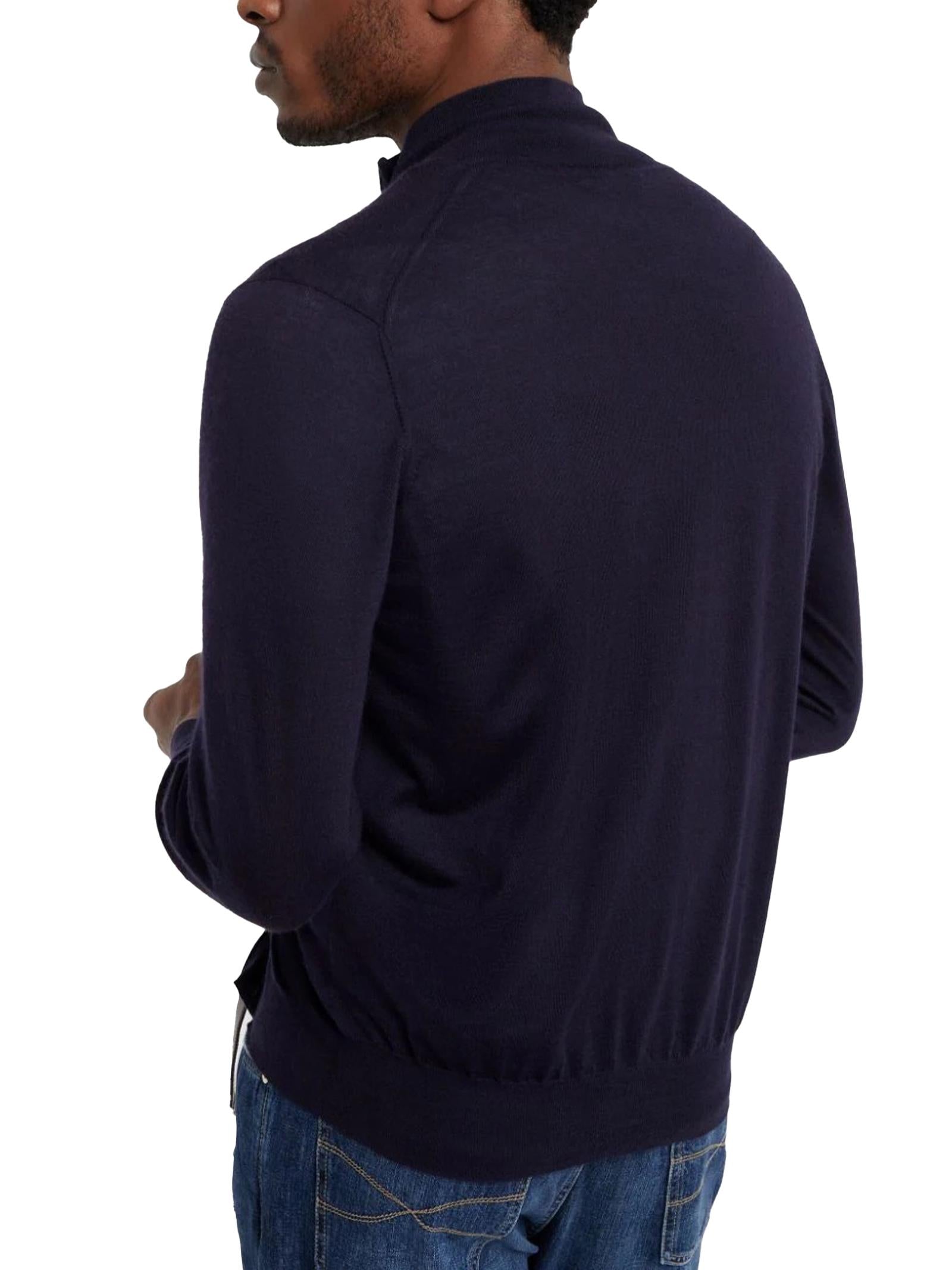 Cardigan con zip M2300106 CW425 BRUNELLO CUCINELLI 