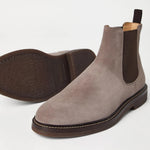 Stivaletti in camoscio MZUPEAE818 C2637 BRUNELLO CUCINELLI 