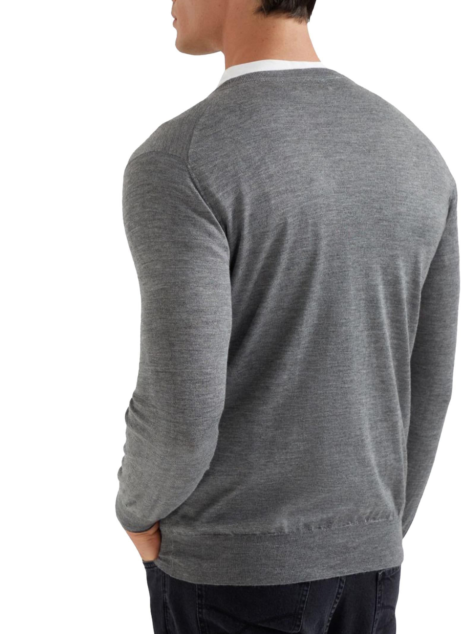 Maglia girocollo in cashmere<BR/> M2300100 CG217 BRUNELLO CUCINELLI 