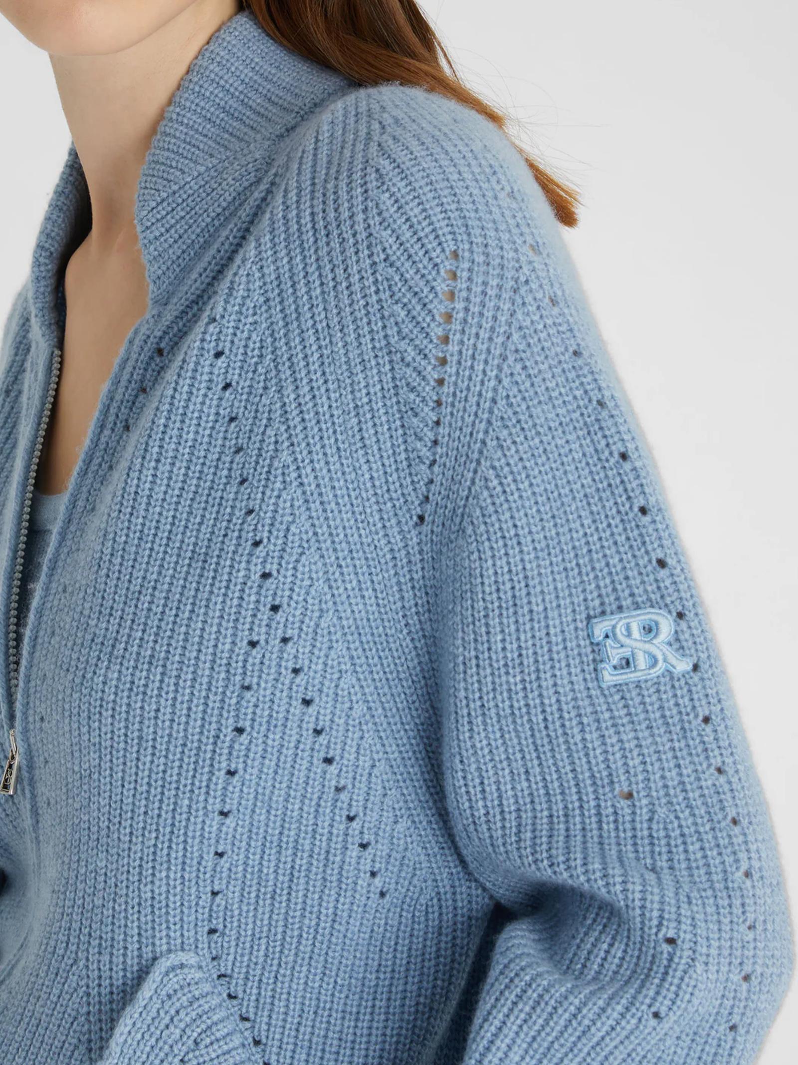 Bomber in cashmere D465D302LGNKM M4607 ERMANNO SCERVINO 