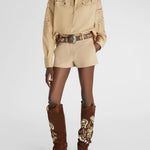 Camicia oversize D462K378BYQ 60920 ERMANNO SCERVINO 