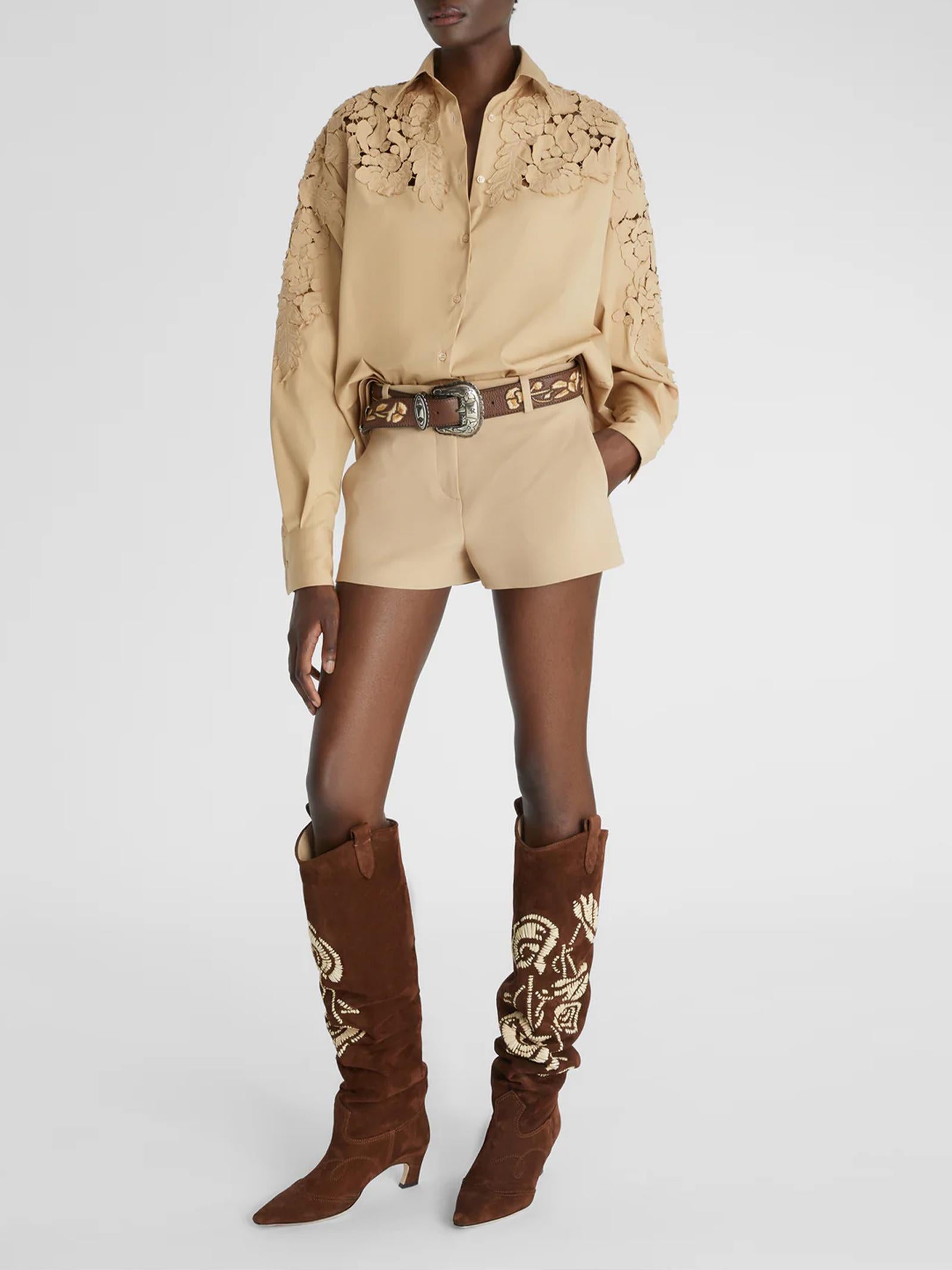 Camicia oversize D462K378BYQ 60920 ERMANNO SCERVINO 