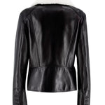 Giacca in pelle D470I314SHGKH 95708 ERMANNO SCERVINO 