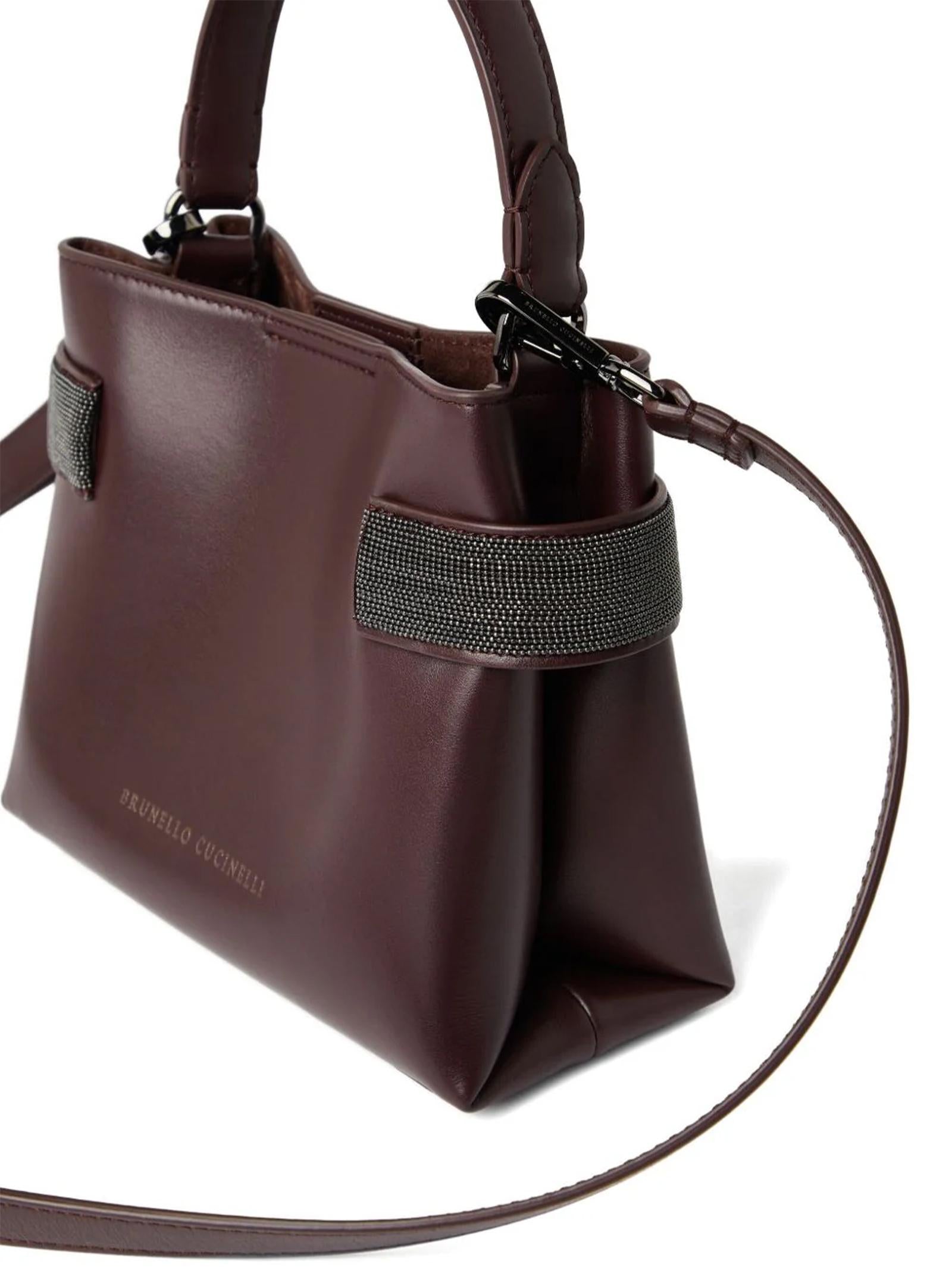 Borsa Top-Handle Essence piccola MBTKD2499 C4181 BRUNELLO CUCINELLI 