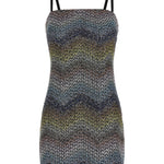 Mini abito CAPERDONI in lamé DS26SG2JBC0065 SMSNS MISSONI 