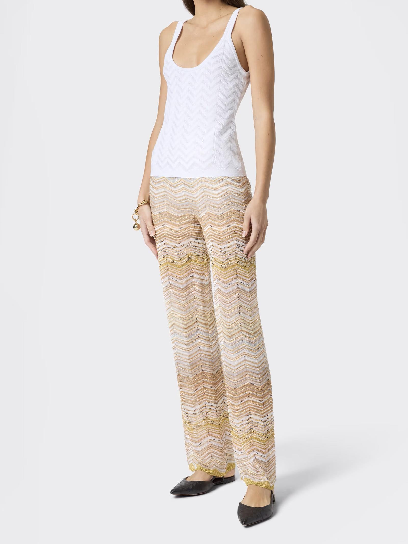 Pantaloni ampi DS26SI0CBK01H9 SM9ZU MISSONI 