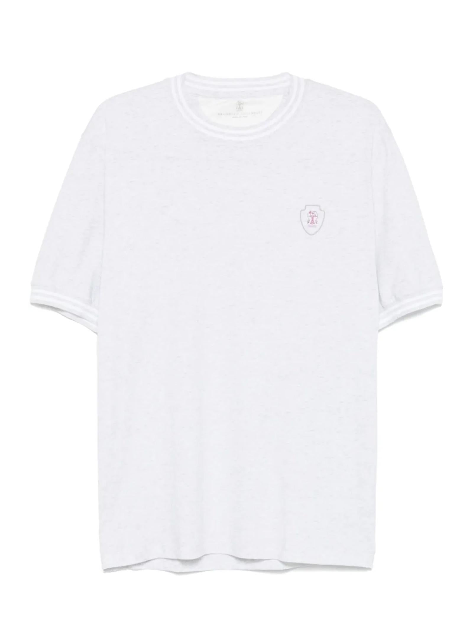 T-shirt manica corta M0B131386T CPB80 BRUNELLO CUCINELLI 