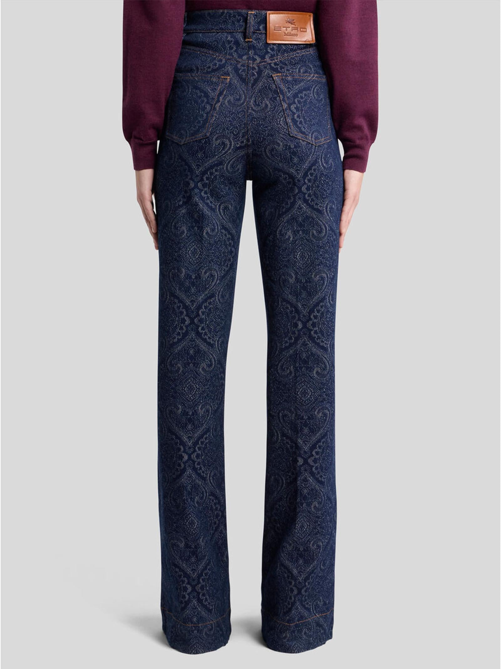 Jeans Flare denim Jacquard WRNB000499TJEF9 S9090 ETRO 
